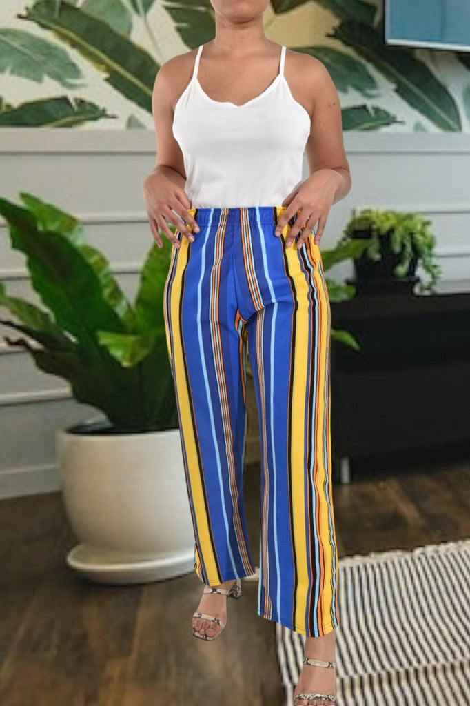 Ladies Stripe Pants - StylePhase SA