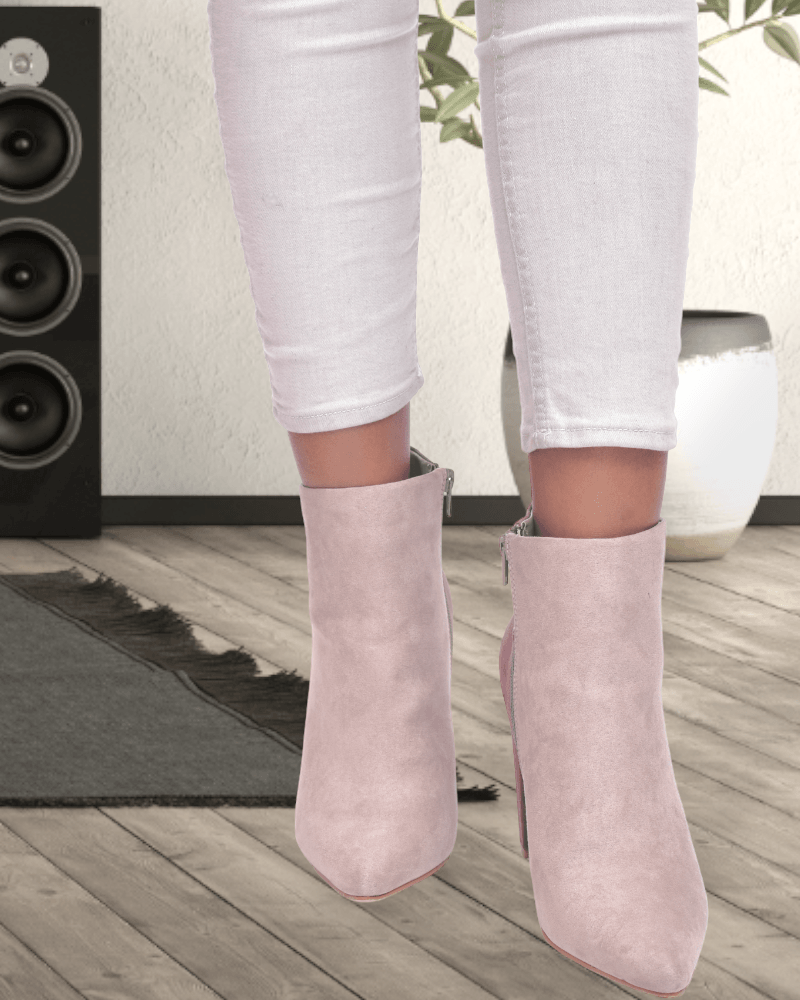 Loriann Mauve Boots - StylePhase SA