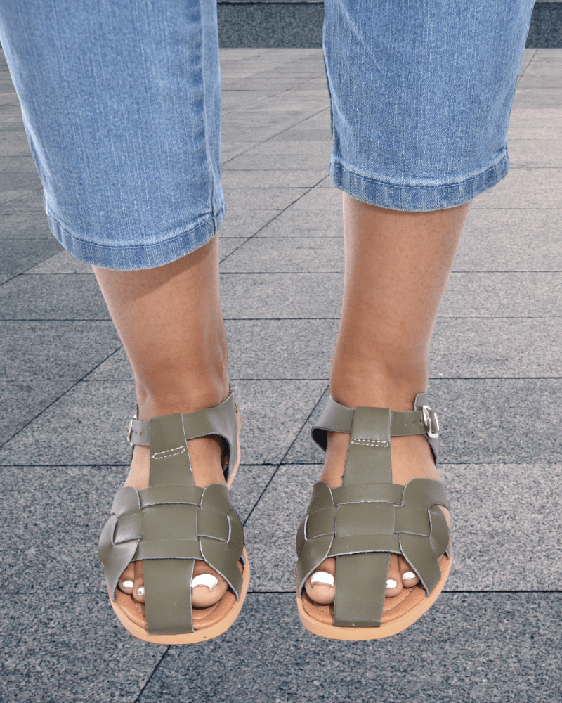 Olive Ladies Sandals - StylePhase SA