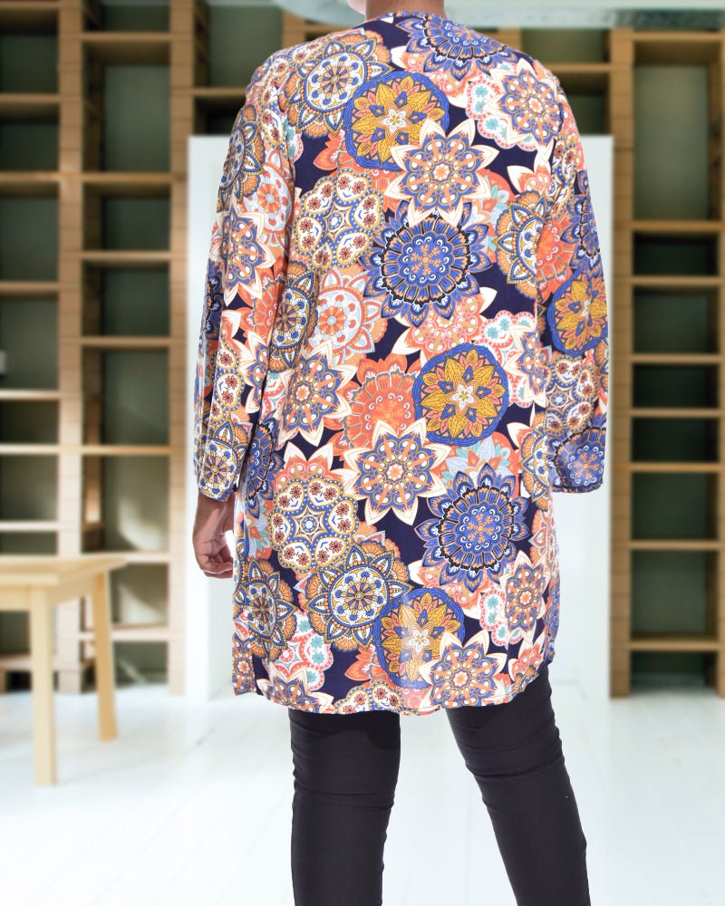 Paisley Print Multi Color Kimono - StylePhase SA
