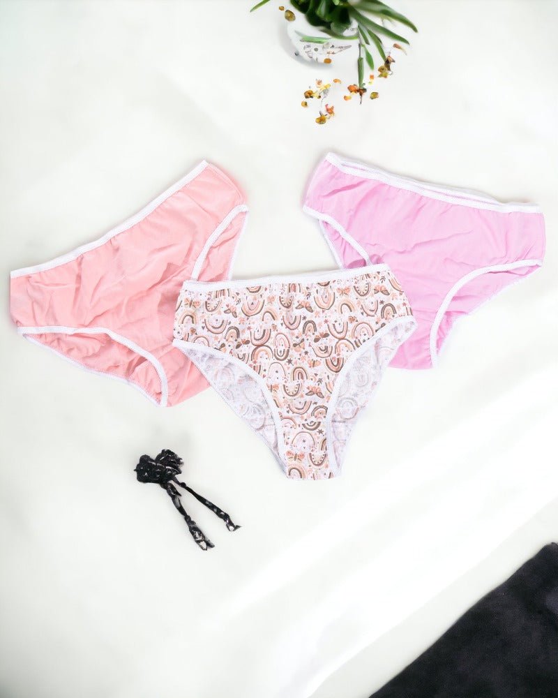 Peach And Pink Girls Panty- BC - StylePhase SA