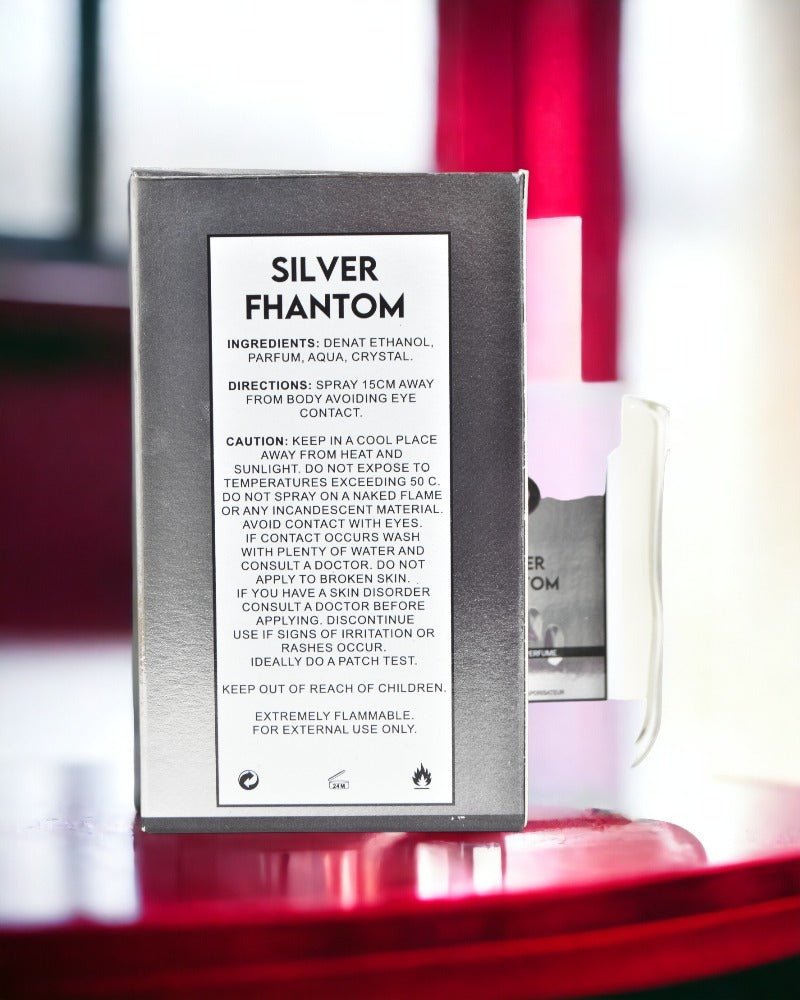 Premium Mens Perfume Silver Fhantom - StylePhase SA