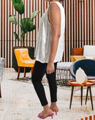 Printed White Floral Blouse - StylePhase SA