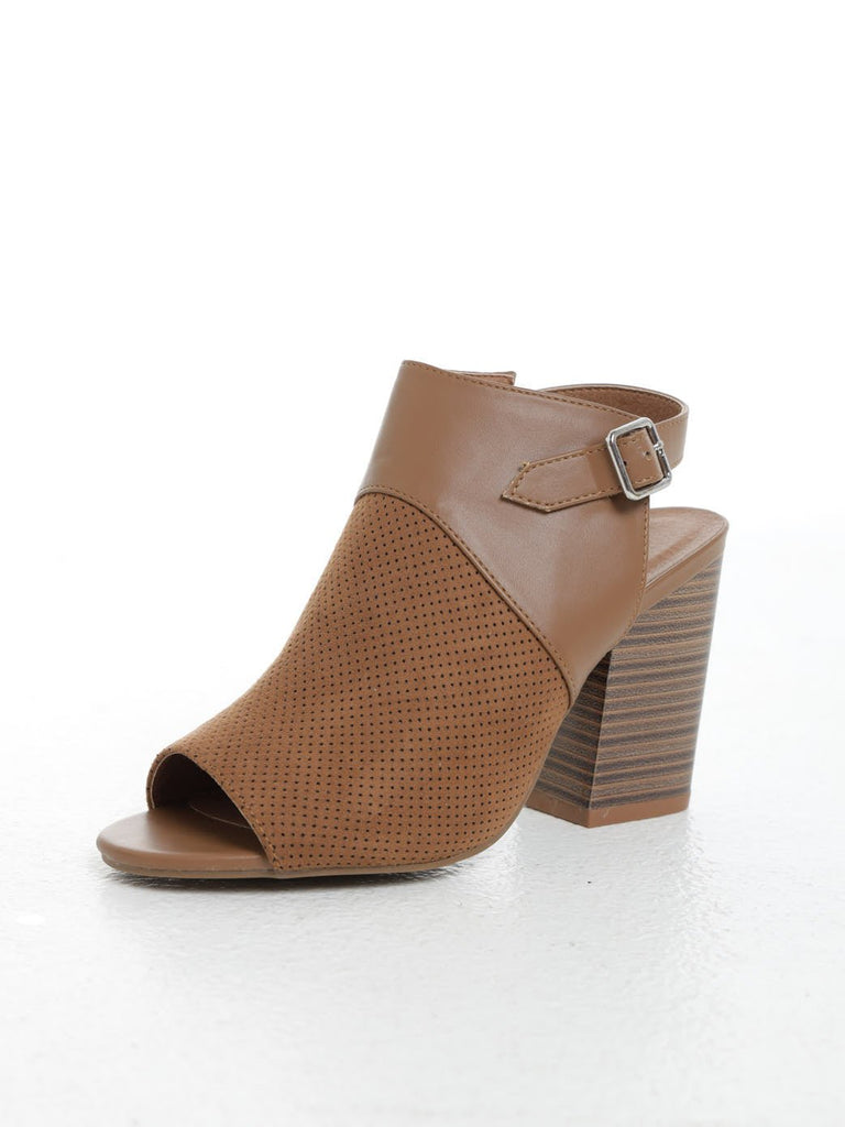 Rellia Open-Toe Bootie Heels - StylePhase SA