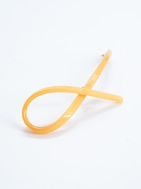 Ribbon shaped hair clip white - StylePhase SA