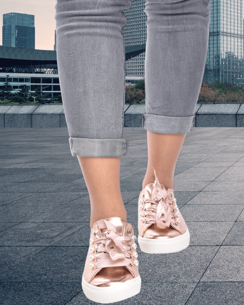 Rose Gold Sneakers for Women - Up to 60% off | Lyst