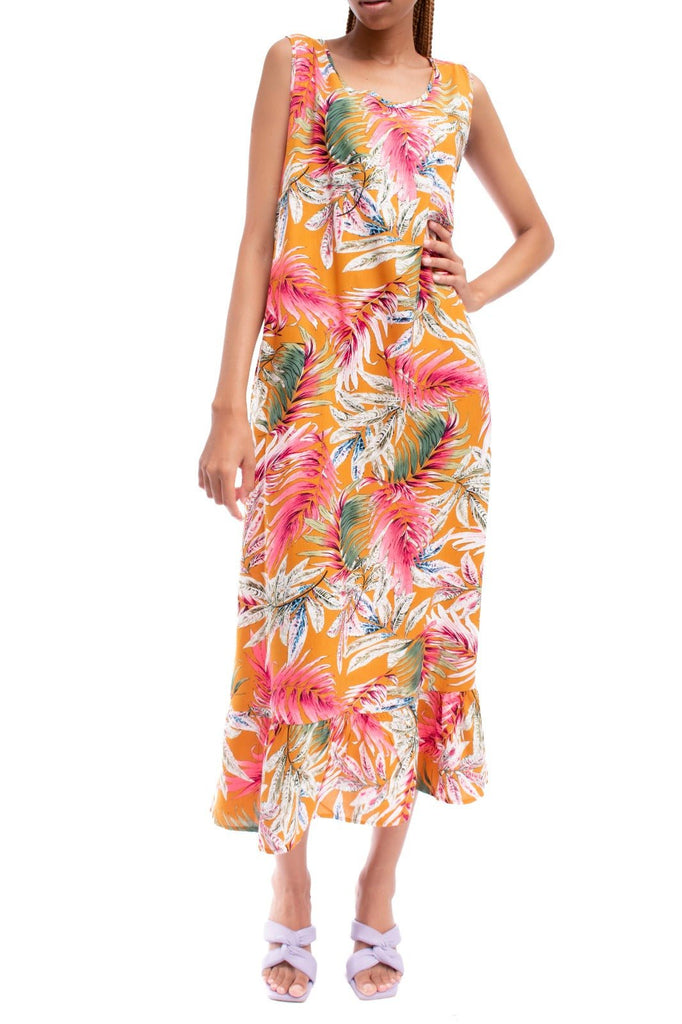 Sleeveless Ladies Printed Dress - StylePhase SA