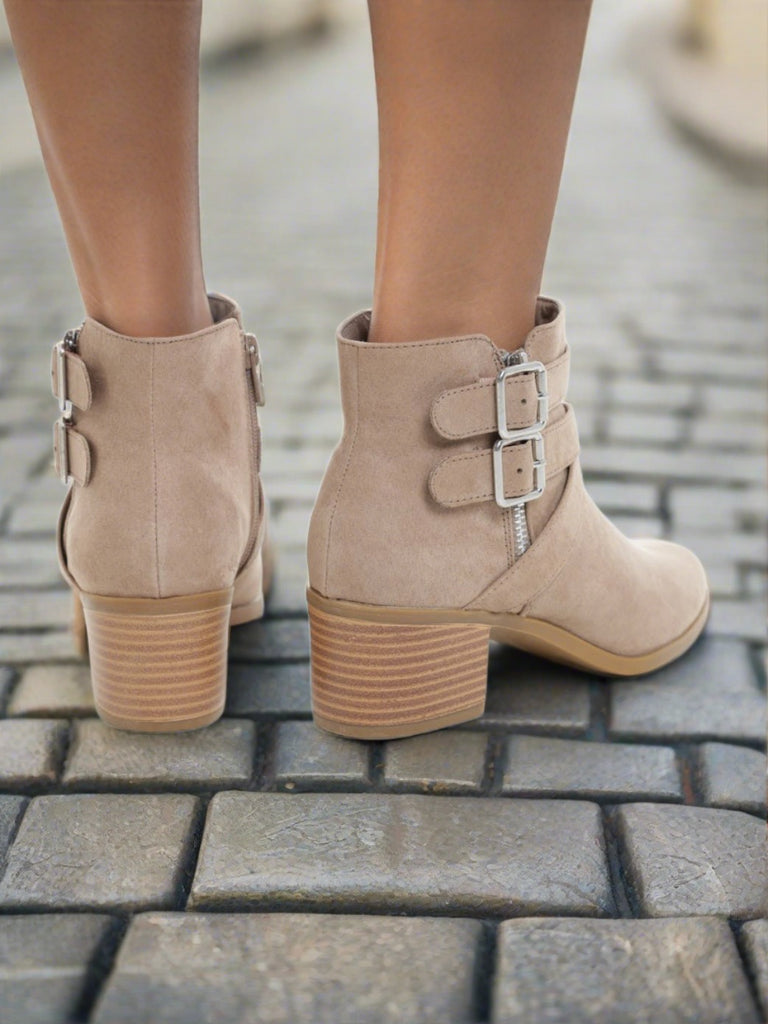 Valerie Block Heel Ankle Boots - StylePhase SA